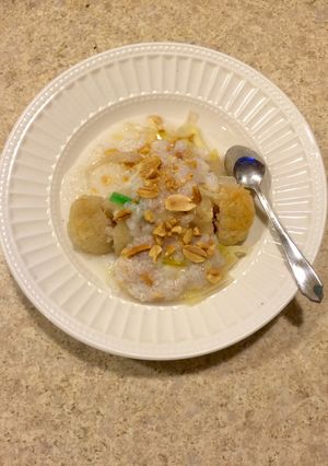 Hình của món Chuối bọc nếp nướng !.