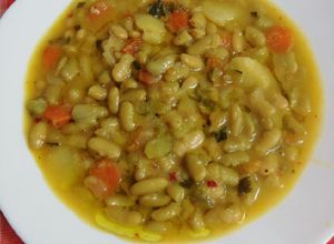 Una foto de Verdinas con verduras
