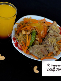 A picture of Afghan pulao.