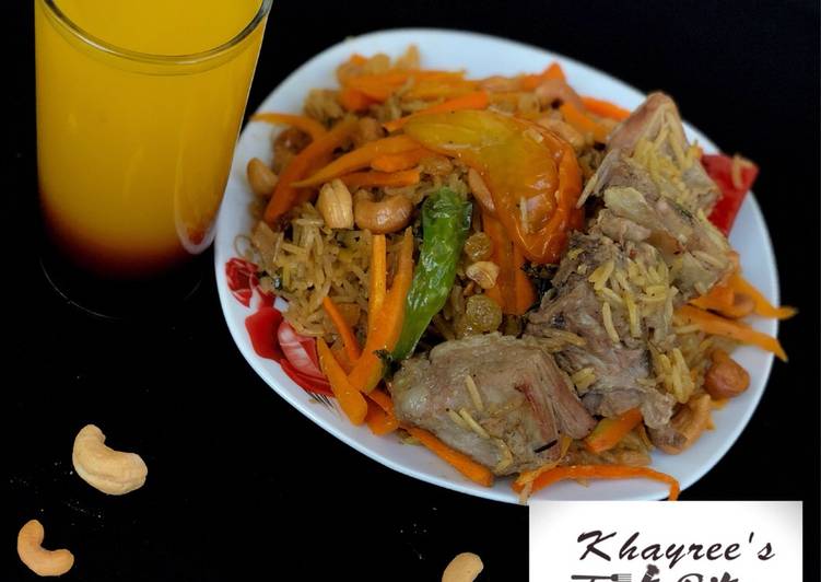 Recipe of Perfect Afghan pulao