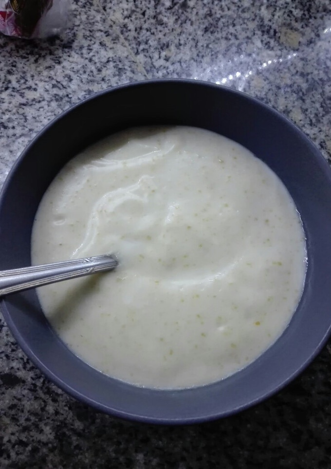 Una foto de Ajo blanco fácil y rápido