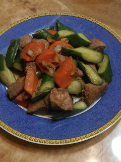 豬肉丁燴鮮蔬 的食譜成品照片