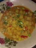 Kare Kentang Santan Bubuk