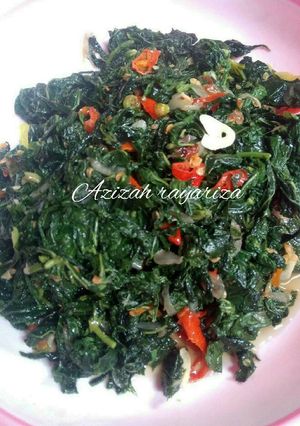 Foto resep Tumis daun singkong