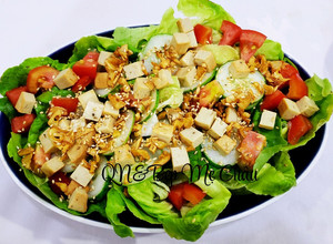 Hình của món Salad chay.