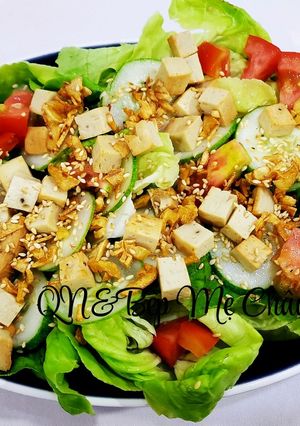 Hình của món Salad chay.