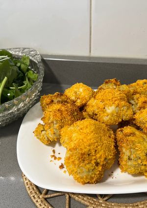 Una foto de Coliflor en milanesa