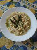 Risotto asparagi e gamberetti