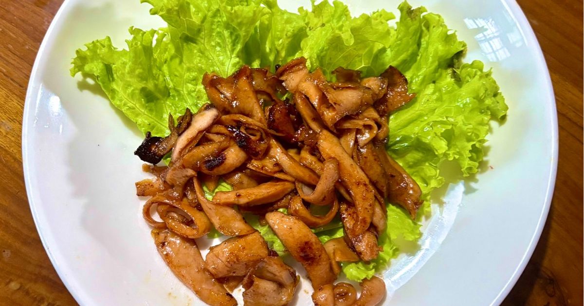 Sosis Slice Bakar Pan