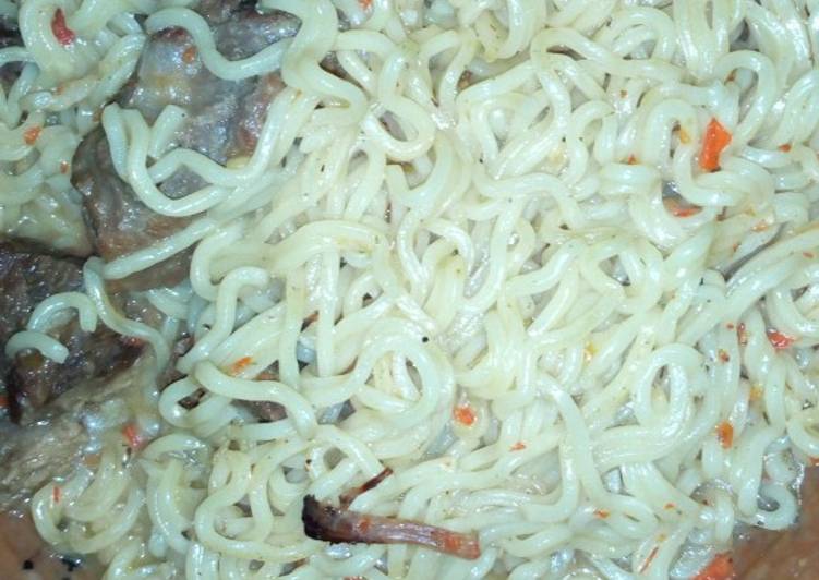 Simple Way to Prepare Appetizing Pepper soup noodles