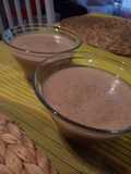 Batido de galletas con batidora
