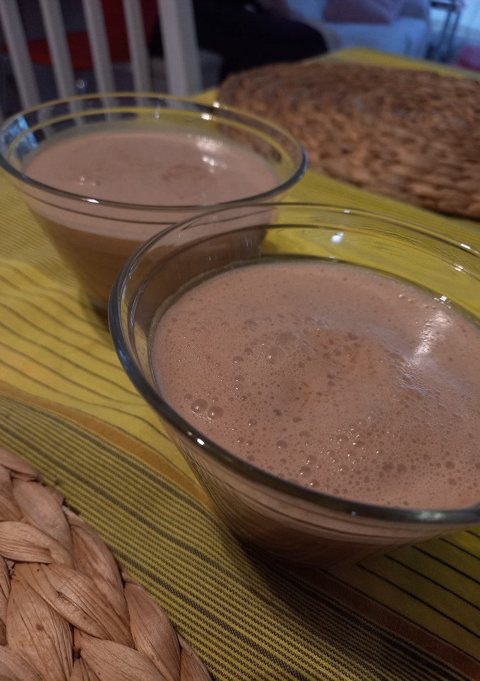 Una foto de Batido de galletas con batidora