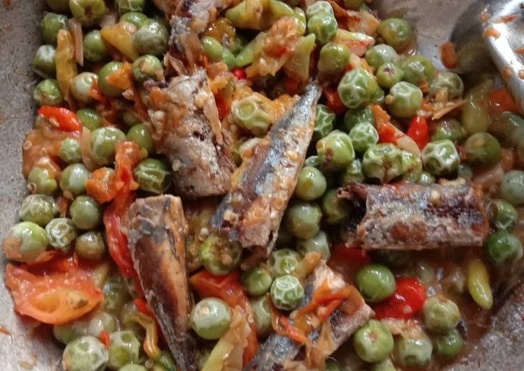 Pokak/lenca tumis pindang (mercon)