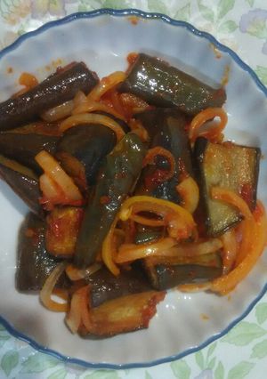 Foto resep Sambal Terong Bawang Bombay