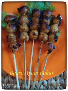 Foto resep Bakso Ayam Bakar