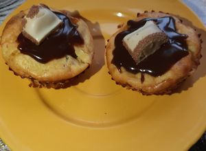 Zdjęcie przepisu Mini serniczki Kinder Bueno.