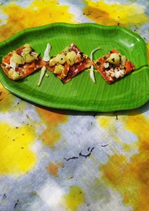 પીઝા બાઈટ રેસીપી મુખ્ય ફોટો