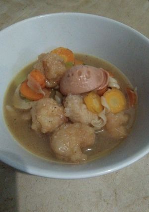 Foto resep Soup Bola udang 💞