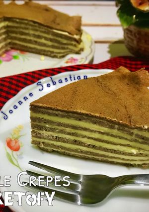 Foto resep Mille Crepes -Keto