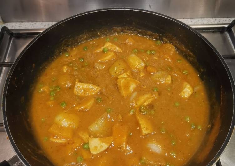 Easiest Way to Chinese Style Chicken Curry