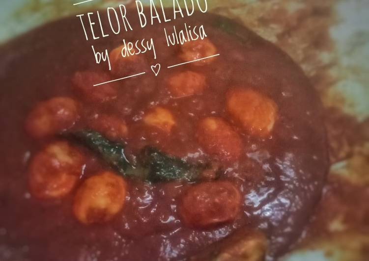 Langkah Mudah untuk Membuat Telor balado, Enak