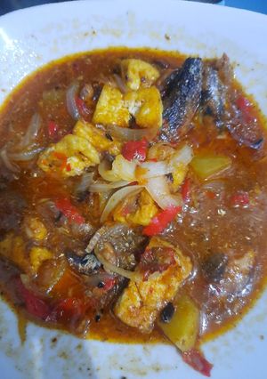 Foto resep Sarden,kentang,tahu oseng