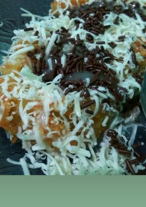 Foto resep Pisang coklat keju crunchy