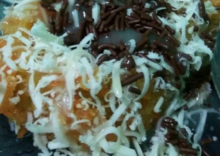 Pisang coklat keju crunchy