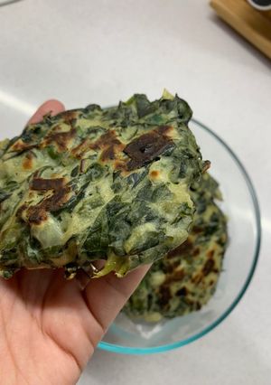 Una foto de Croquetas de acelga al horno