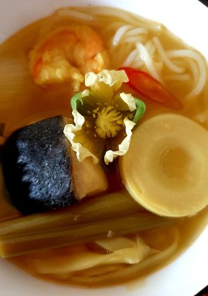 Hình của món Canh chua măng.