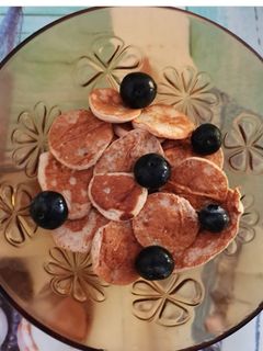 Una foto de Pancakes cereales Thermomix