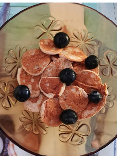 Una foto de Pancakes cereales Thermomix