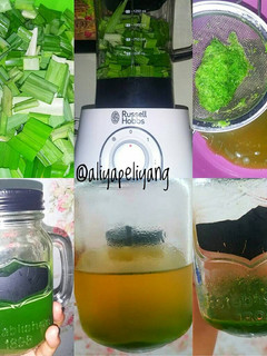 Foto resep Pandan juice-ekstrak pandan/pewarna hijau alami