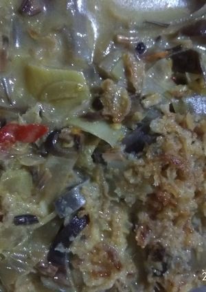Foto resep Jantung pisang masak santan pedas