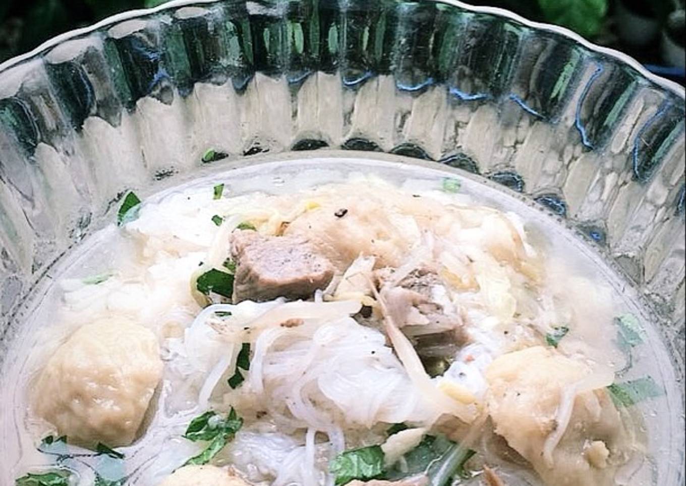 Soto Bening Daging + Bakso #menukeluarga