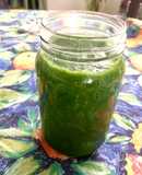 Smoothie de manzana y kale