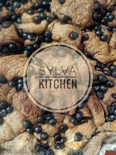 Foto resep Puding Roti Chocolate Chips or Cheese