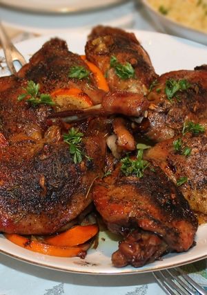 Narancsos kacsacomb recept fotója