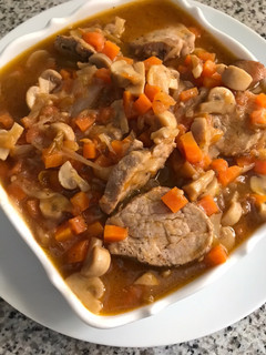 Una foto de Solomillo de cerdo en salsa