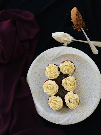 Easy Way Make Red velvet cupcakes ❤️ the So Delicious Can spoil the tongue