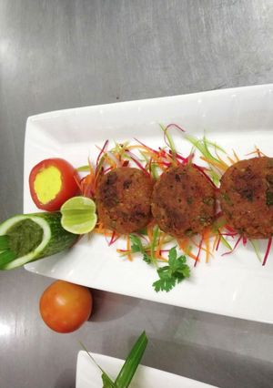 A picture of Veg Shammi kabab.