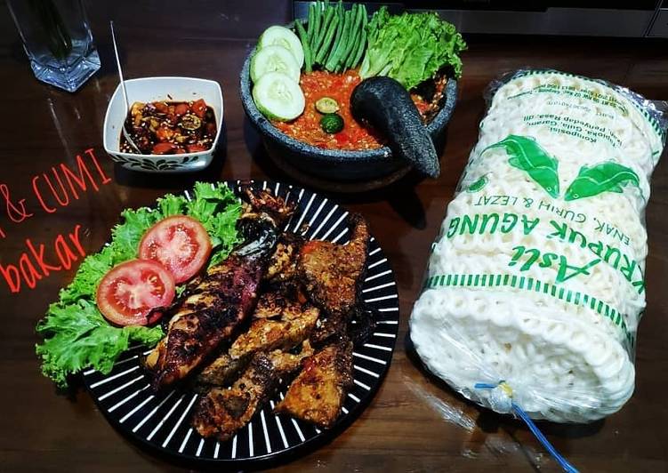 Cumi / ikan bakar