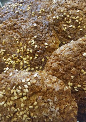 Una foto de Galletas de avena y manzana