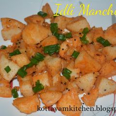 A picture of Idli Manchurian/Idli Masala -Easy snack.