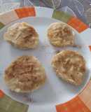 Muffins de manzana saludables al microondas
