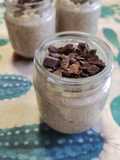 Vasos de avena sabor avellana y chocolate🍫🌰