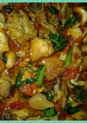 Foto resep Ayam Daun Kemangi