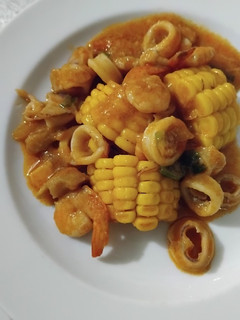 Foto resep Udang Cumi Saos Padang