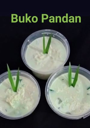 Foto resep Buko Pandan Simpel
