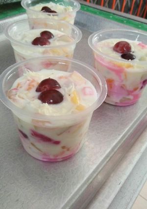 Foto resep Salad buah (cinta)
